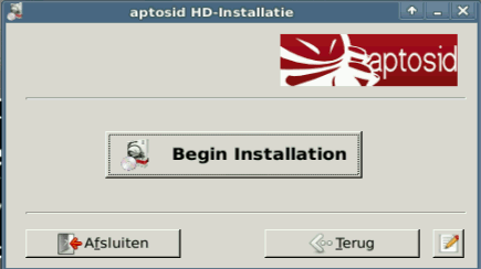 Begin Installtion